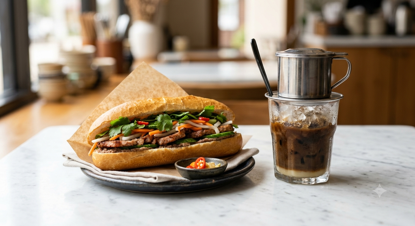 Bánh mì & Cà phê sữa đá